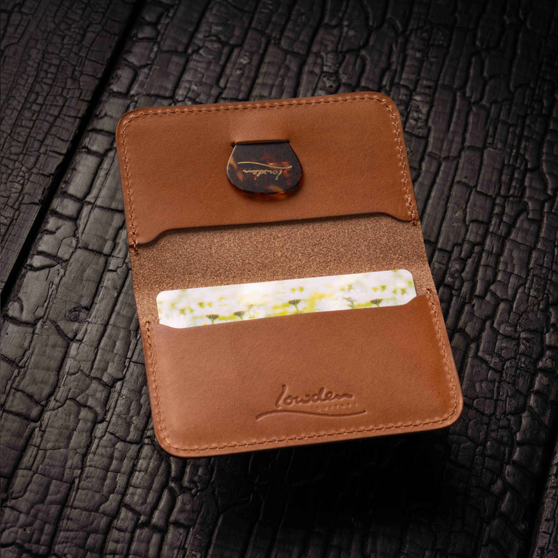 Lowden Branded Leather Wallet (Tan)